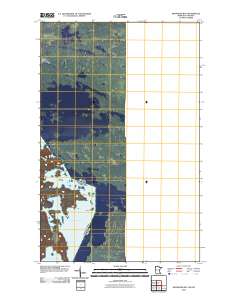 Swansons Bay 2010 topographic map thumbnail
