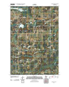 Lastrup NW 2010 topographic map thumbnail