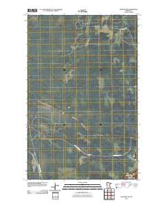 Lindford SW 2010 topographic map thumbnail