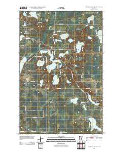 Lawrence Lake East 2010 topographic map thumbnail