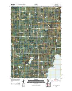 Lake Osakis West 2010 topographic map thumbnail