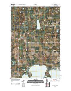 Little Pine Lake 2010 topographic map thumbnail