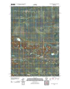Little Prairie Lake 2010 topographic map thumbnail