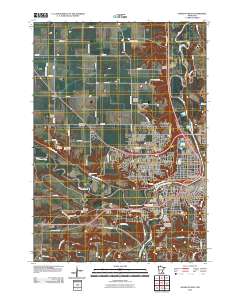 Mankato West 2010 topographic map thumbnail