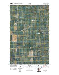 Grygla NE 2010 topographic map thumbnail