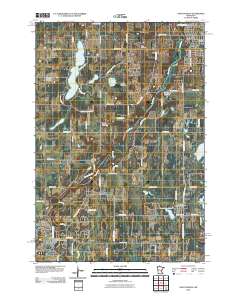 Saint Francis 2010 topographic map thumbnail