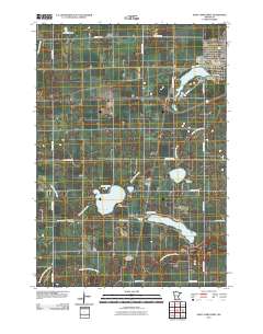 Saint James West 2010 topographic map thumbnail