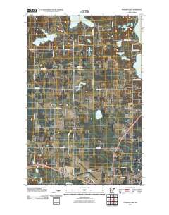Peterson Lake 2010 topographic map thumbnail