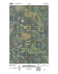 Effie NW 2010 topographic map thumbnail