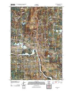 Elk River 2010 topographic map thumbnail