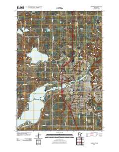 Faribault 2010 topographic map thumbnail