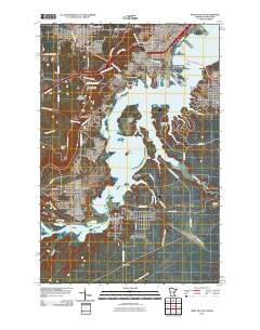 West Duluth 2010 topographic map thumbnail
