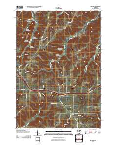 Witoka 2010 topographic map thumbnail