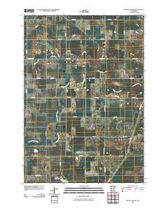 Wood Lake NW 2010 topographic map thumbnail