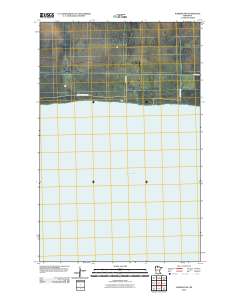 Waskish NW 2010 topographic map thumbnail