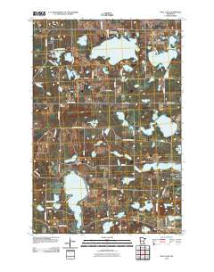 Wall Lake 2010 topographic map thumbnail