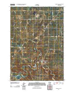 Zumbro Falls 2010 topographic map thumbnail