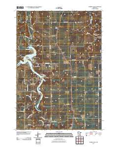 Zumbro Lake 2011 topographic map thumbnail