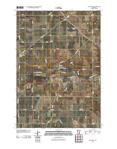 Wanamingo 2010 topographic map thumbnail
