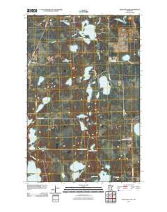 White Fish Lake 2010 topographic map thumbnail
