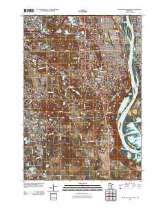 Inver Grove Heights 2010 topographic map thumbnail