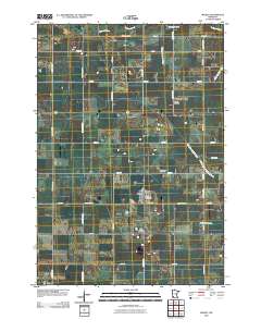 Milroy 2010 topographic map thumbnail