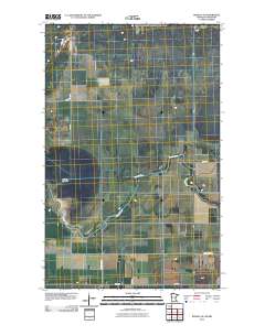 Roseau NE 2010 topographic map thumbnail
