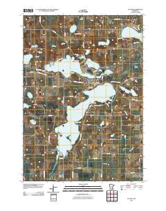 Elysian 2010 topographic map thumbnail