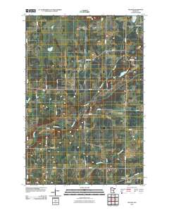 Hillman 2010 topographic map thumbnail