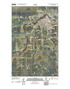 International Falls 2010 topographic map thumbnail