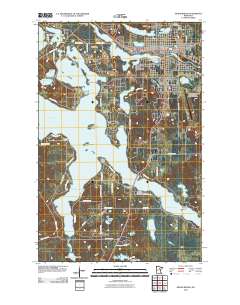 Grand Rapids 2010 topographic map thumbnail