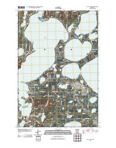 Gull Lake 2011 topographic map thumbnail