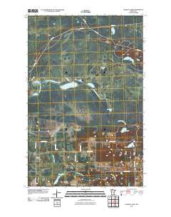 Gurneau Lake 2010 topographic map thumbnail