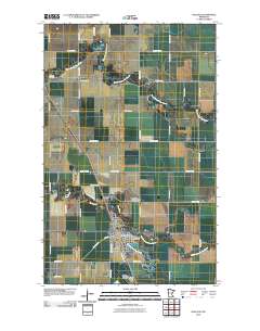 Hallock 2010 topographic map thumbnail