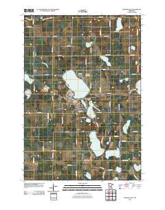 Howard Lake 2010 topographic map thumbnail
