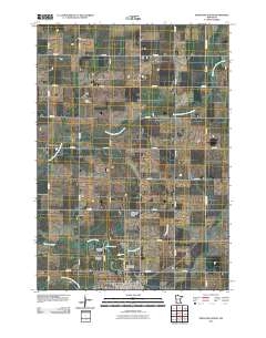 Pipestone North 2010 topographic map thumbnail