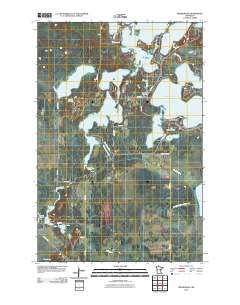 Minnewawa 2010 topographic map thumbnail