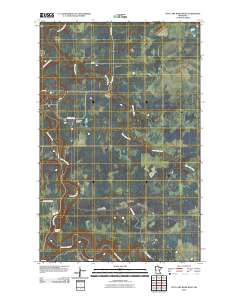 Nett Lake River West 2010 topographic map thumbnail