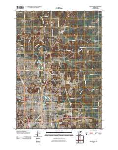 Rochester 2010 topographic map thumbnail