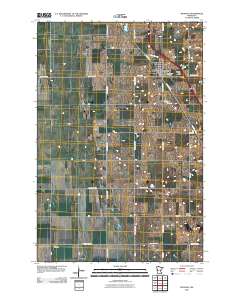 Rothsay 2010 topographic map thumbnail