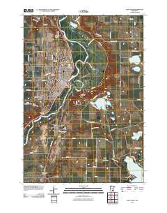 Saint Peter 2010 topographic map thumbnail