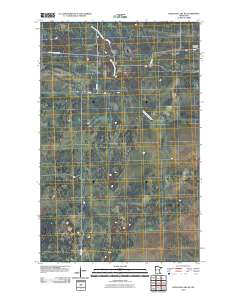 Mulligan Lake NE 2010 topographic map thumbnail