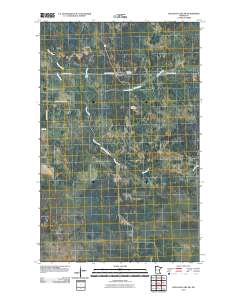 Mulligan Lake SW 2010 topographic map thumbnail
