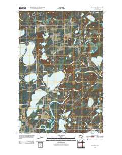 Trommald 2010 topographic map thumbnail