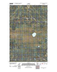 Winter Road Lake 2010 topographic map thumbnail