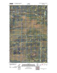 Winter Road Lake NW 2010 topographic map thumbnail