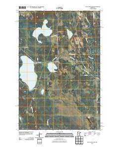 Split Hand Lake 2010 topographic map thumbnail