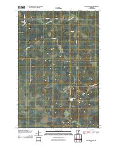 Split Rock Lake 2010 topographic map thumbnail