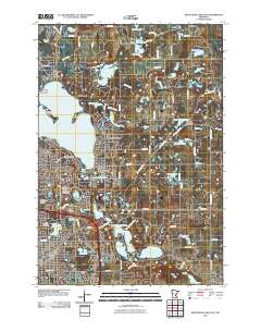 White Bear Lake East 2010 topographic map thumbnail