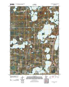 Solomon Lake 2010 topographic map thumbnail
